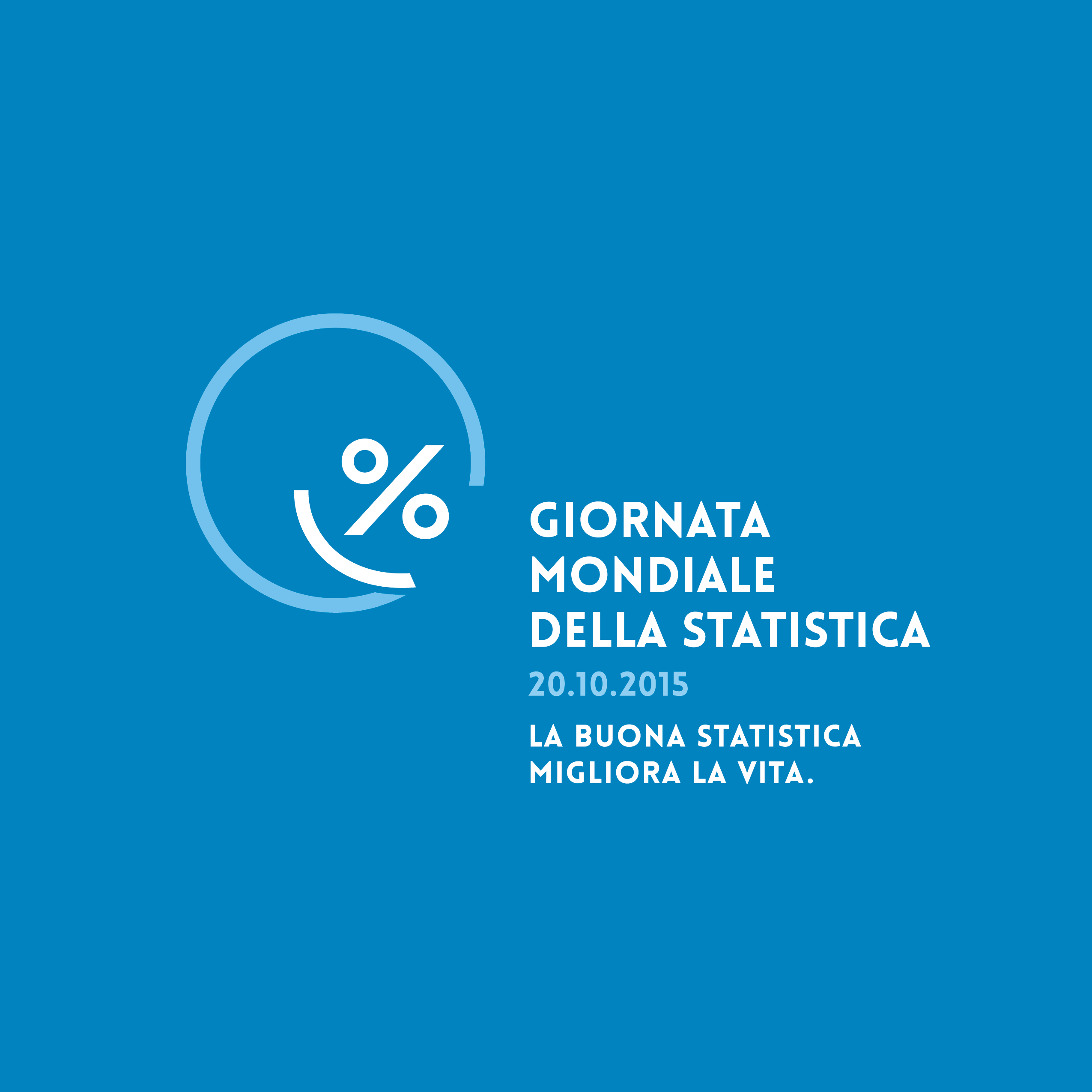 World Statistics Day Logo in Italian