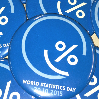 World Statistics Day Buttons